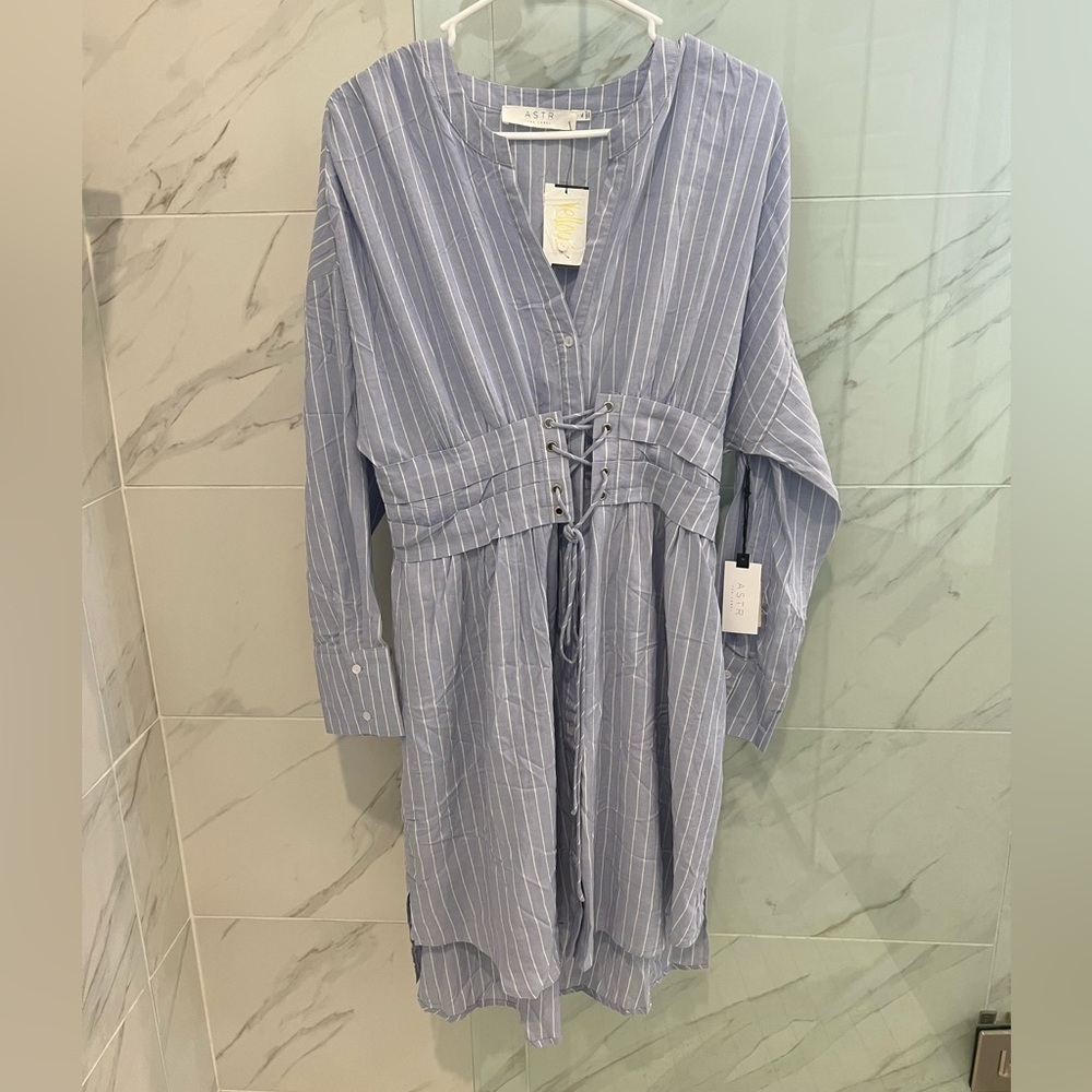 Nordstrom ASTR the label stripe dress